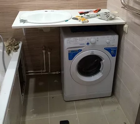 подключение стиралки