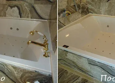уборка в ванной