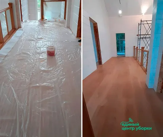 Убрали загородный дом, 300 м2