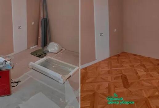 Помыли в Петергофе квартиру
