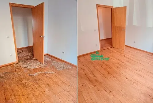 Затопили соседи квартиру, а мы помогли убраться