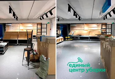 Уборка магазина 400 м2 на Литейном