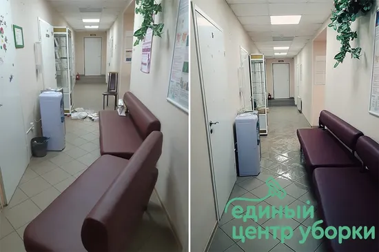 Навели порядок в медцентре на Большой Зеленина