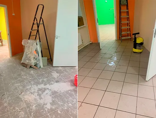 Фото уборки после отделочных работ