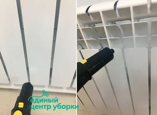 Паровая очистка батарей