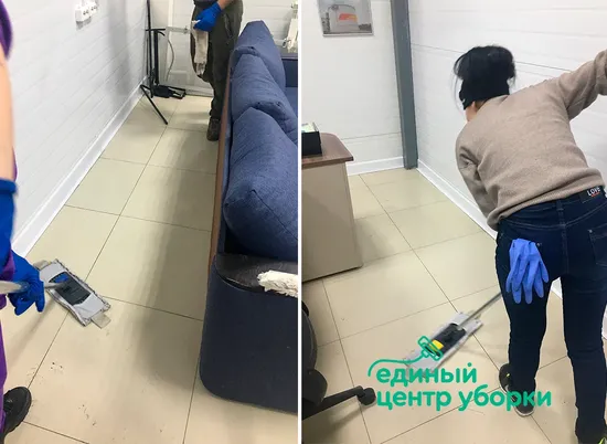 Убрали склад и офис 950 м2