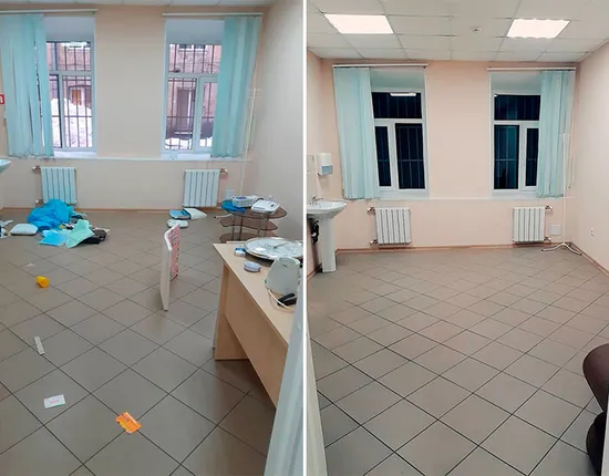 Генеральная уборка медцентра