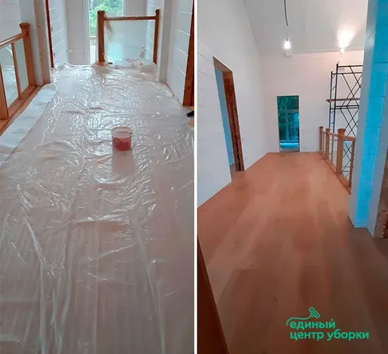Клининг в коттедже, КП Западная Лица