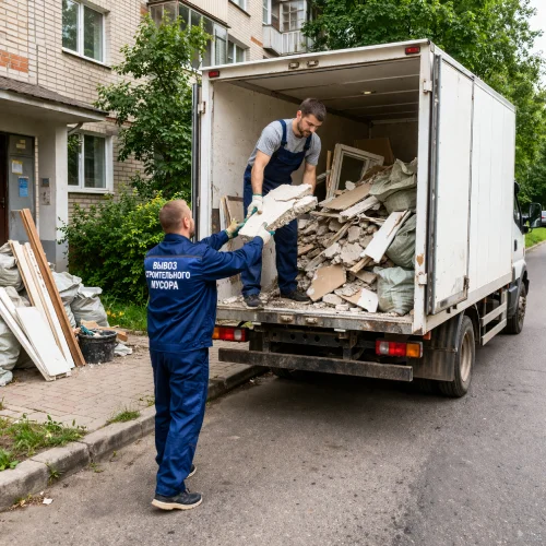 вывоз мусора на Газели